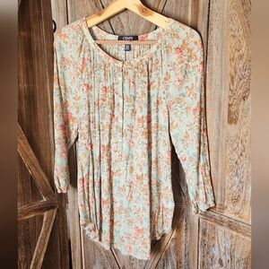 Chaps Ladies Floral Blouse